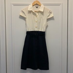 Theory dress with belt